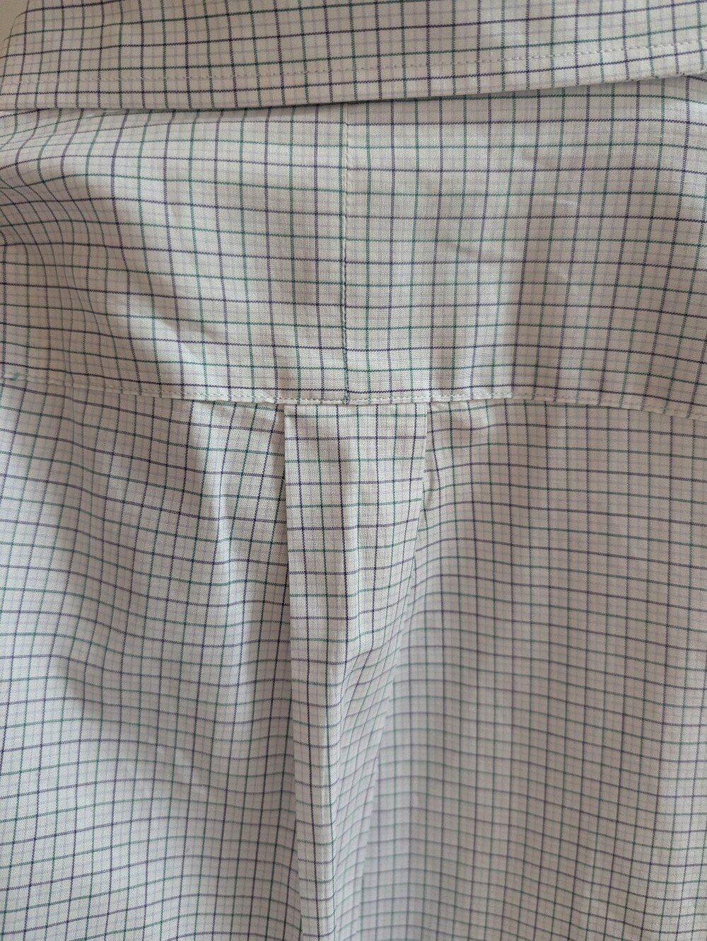 O'Connell's Dress Shirt with Green & Purple Check - Picture 4 of 7